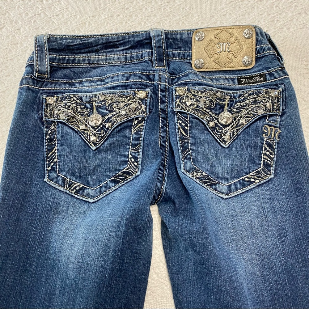 Y2K Miss Me Ankle Skinny Jeans (26)